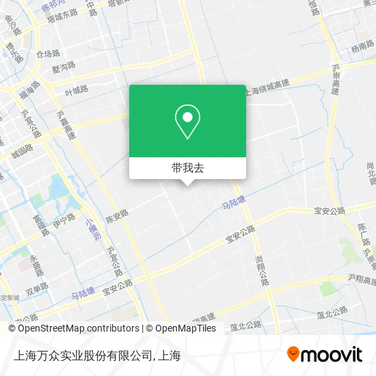 上海万众实业股份有限公司地图