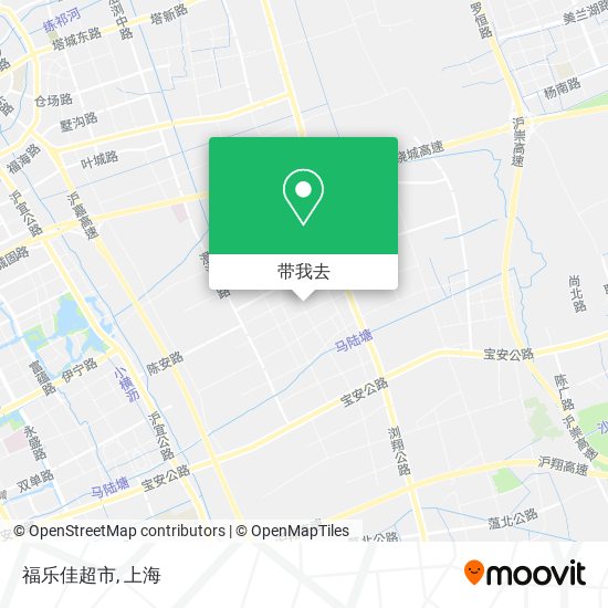 福乐佳超市地图