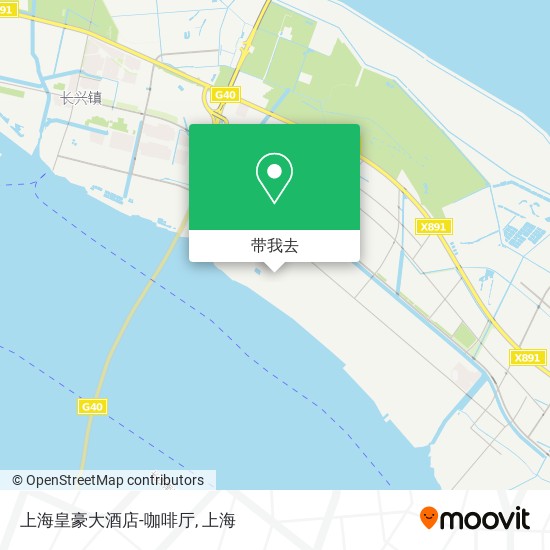 上海皇豪大酒店-咖啡厅地图