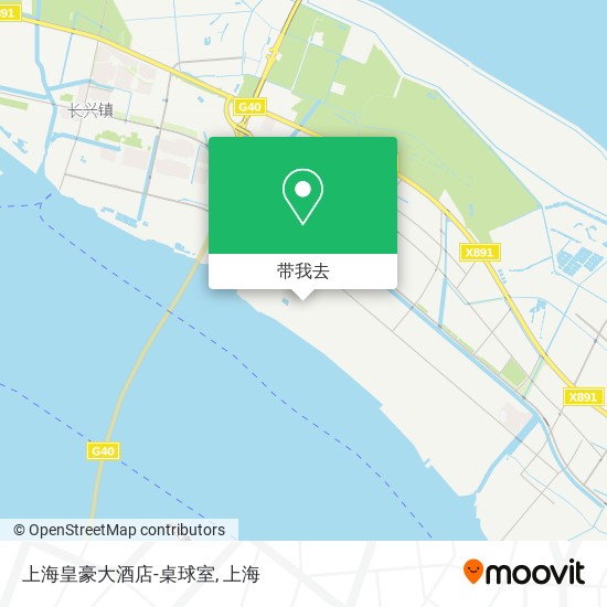 上海皇豪大酒店-桌球室地图