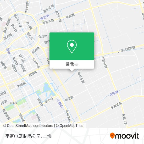 平富电器制品公司地图