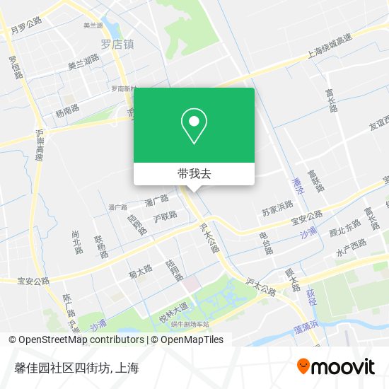 馨佳园社区四街坊地图