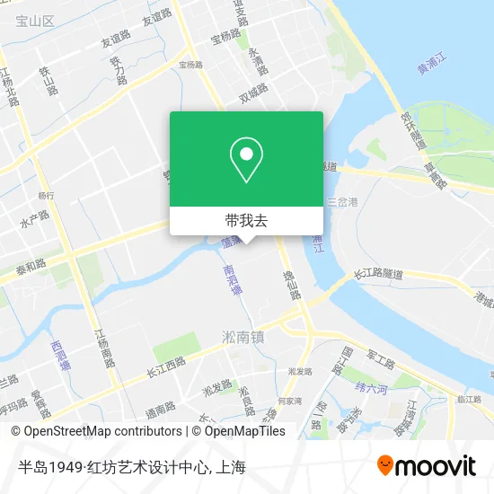 半岛1949·红坊艺术设计中心地图