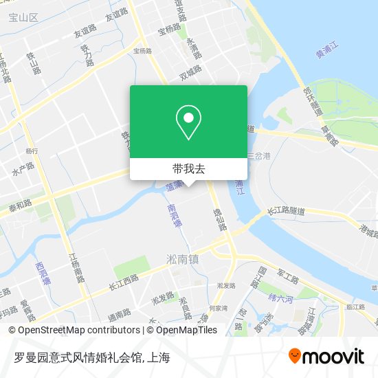 罗曼园意式风情婚礼会馆地图