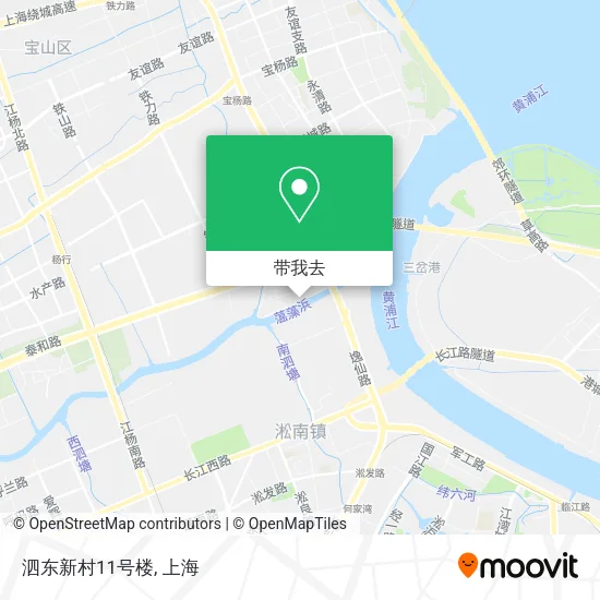 泗东新村11号楼地图