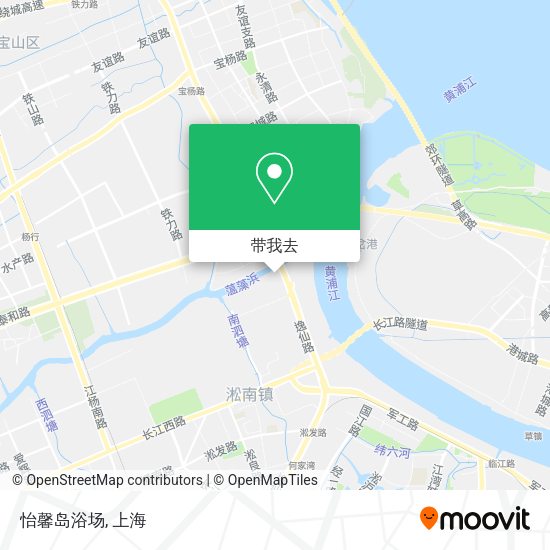 怡馨岛浴场地图