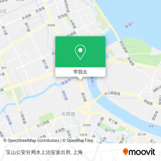 宝山公安分局水上治安派出所地图