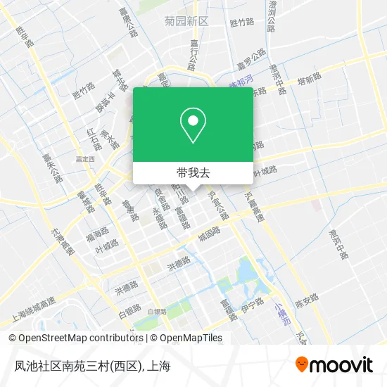 凤池社区南苑三村(西区)地图