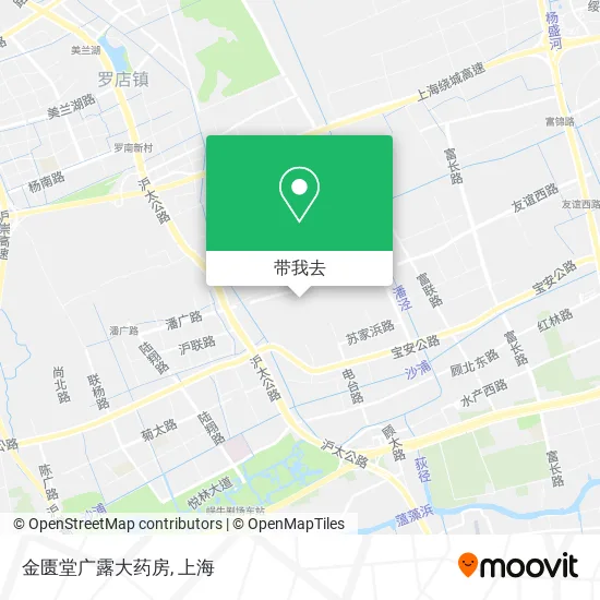 金匮堂广露大药房地图