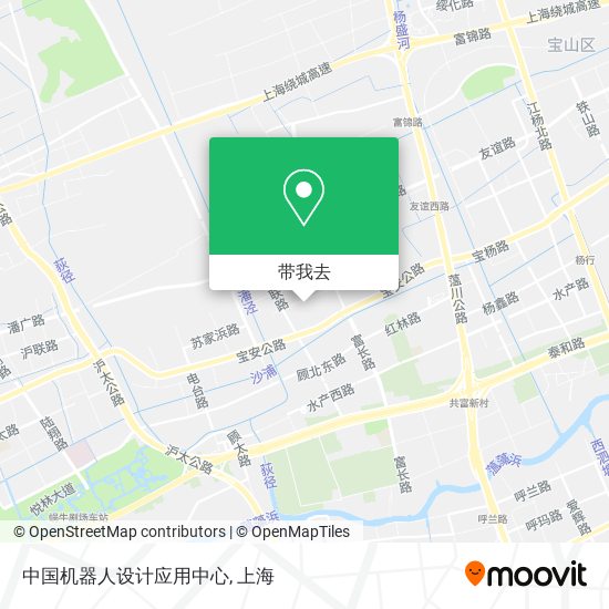 中国机器人设计应用中心地图