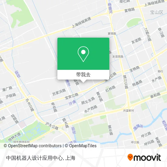 中国机器人设计应用中心地图
