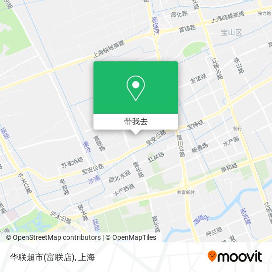 华联超市(富联店)地图