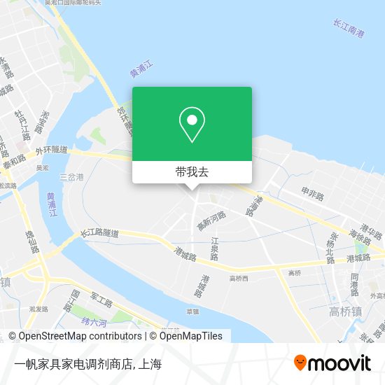 一帆家具家电调剂商店地图