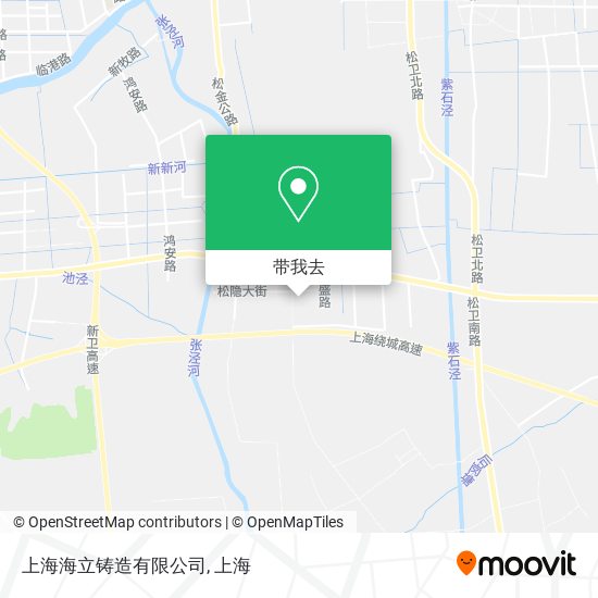 上海海立铸造有限公司地图