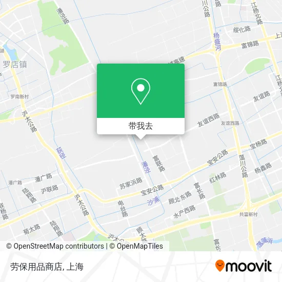 劳保用品商店地图