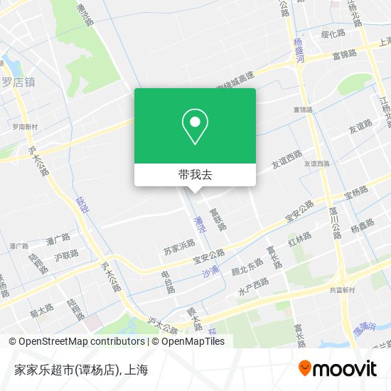 家家乐超市(谭杨店)地图