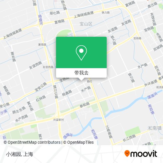 小湘园地图