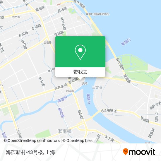海滨新村-43号楼地图