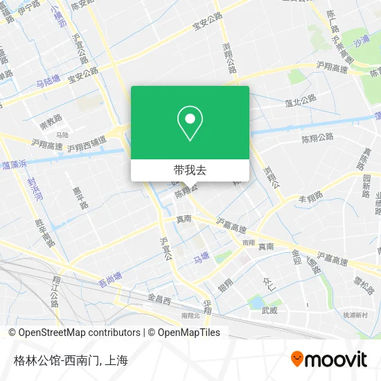 格林公馆-西南门地图