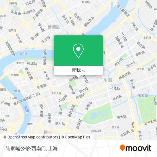 陆家嘴公馆-西南门地图