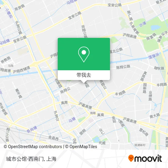 城市公馆-西南门地图