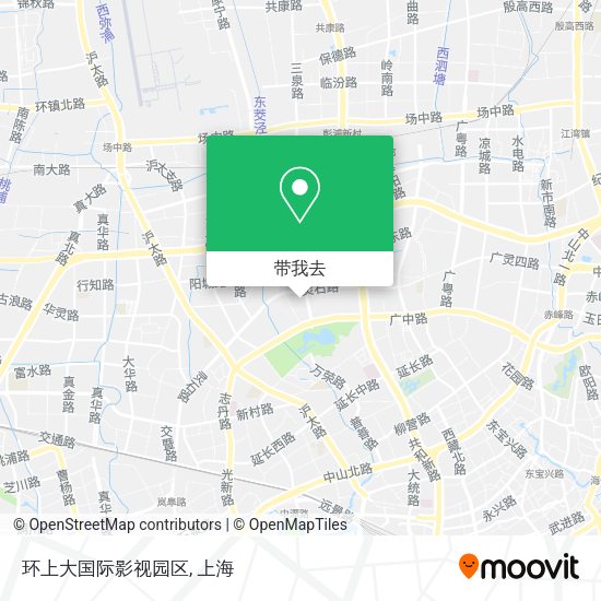 环上大国际影视园区地图