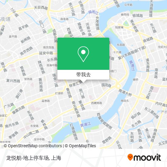 龙悦舫-地上停车场地图