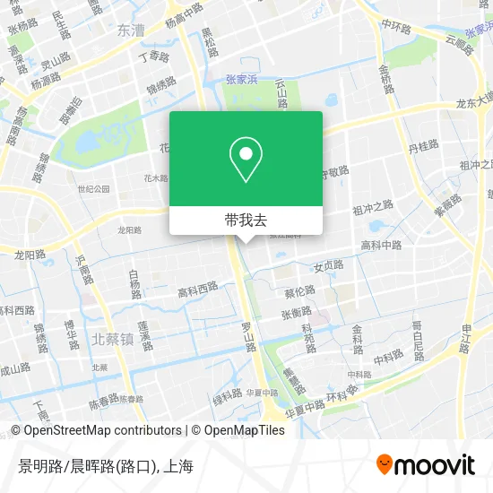景明路/晨晖路(路口)地图