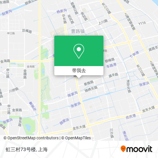 虹三村73号楼地图