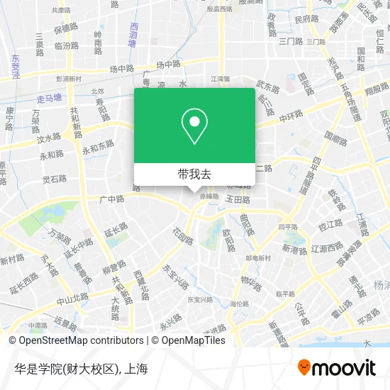 华是学院(财大校区)地图