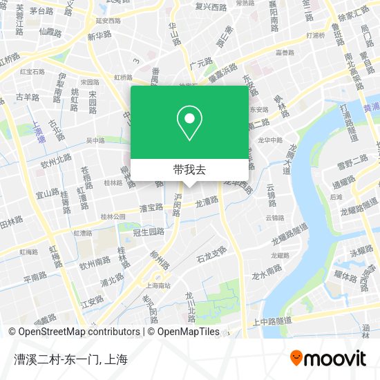 漕溪二村-东一门地图