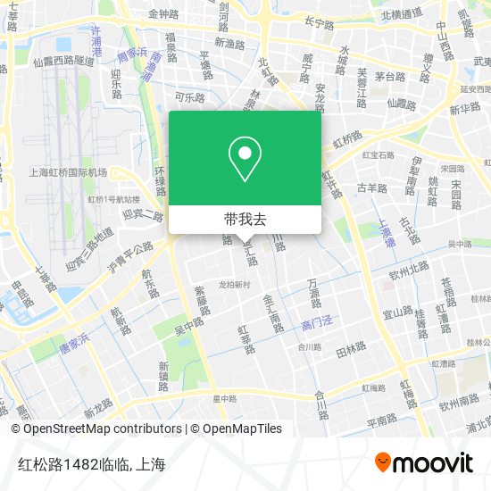 红松路1482临临地图