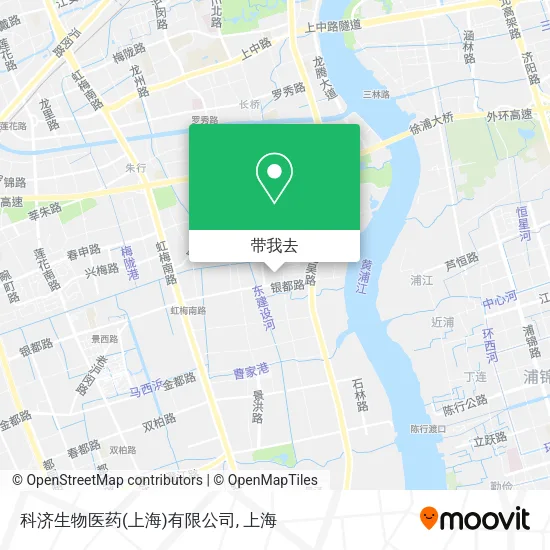 科济生物医药(上海)有限公司地图