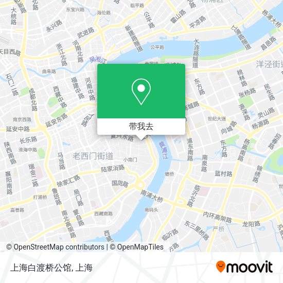 上海白渡桥公馆地图