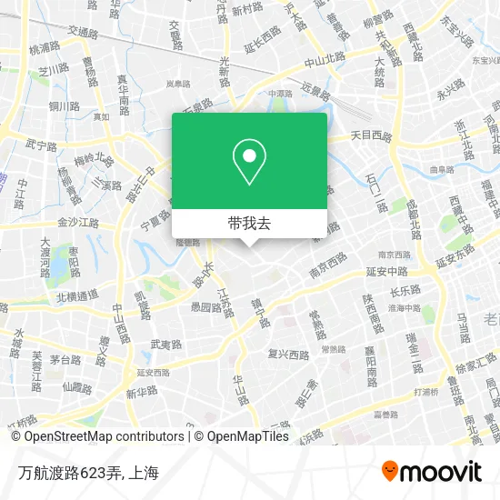 万航渡路623弄地图