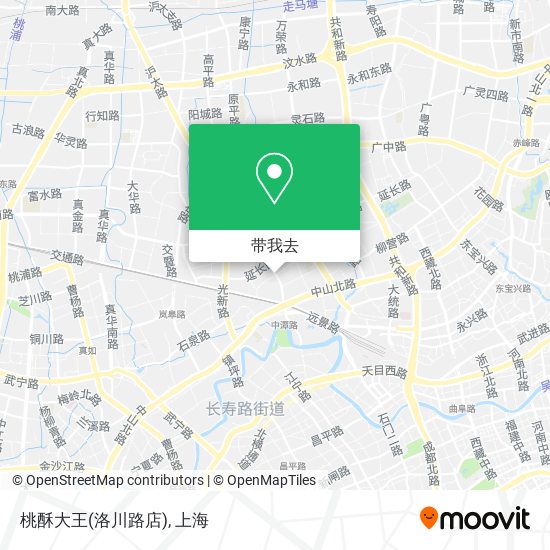 桃酥大王(洛川路店)地图