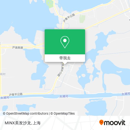 MINX美发沙龙地图