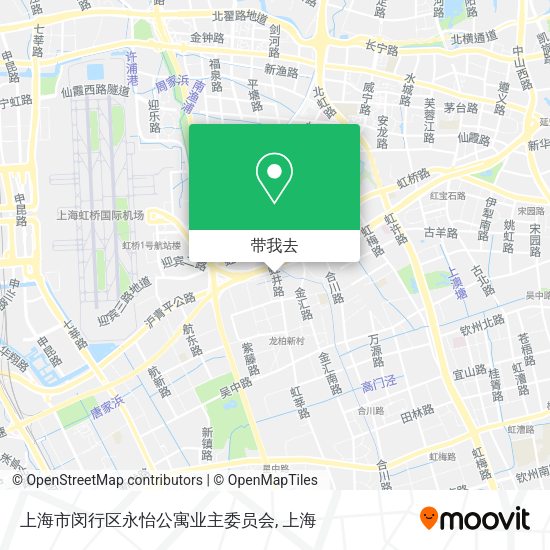 上海市闵行区永怡公寓业主委员会地图