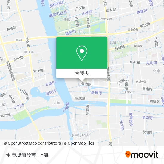 永康城浦欣苑地图