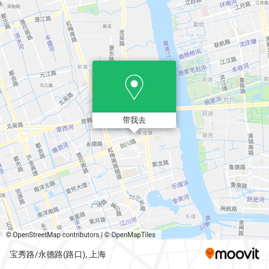 宝秀路/永德路(路口)地图