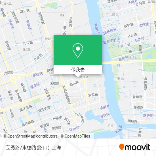 宝秀路/永德路(路口)地图
