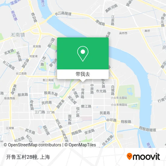 开鲁五村28幢地图