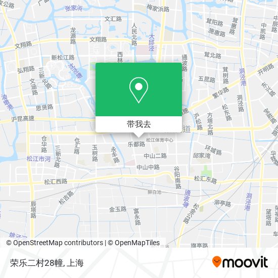 荣乐二村28幢地图