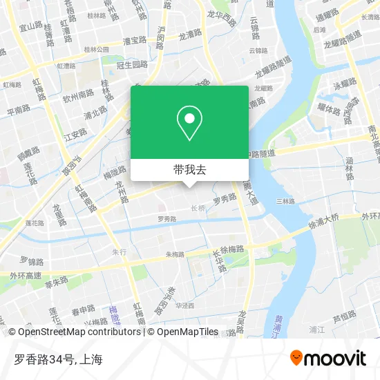 罗香路34号地图