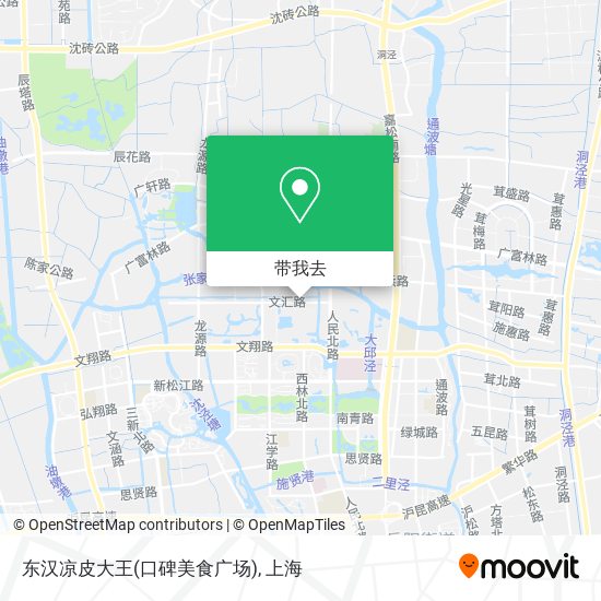 东汉凉皮大王(口碑美食广场)地图