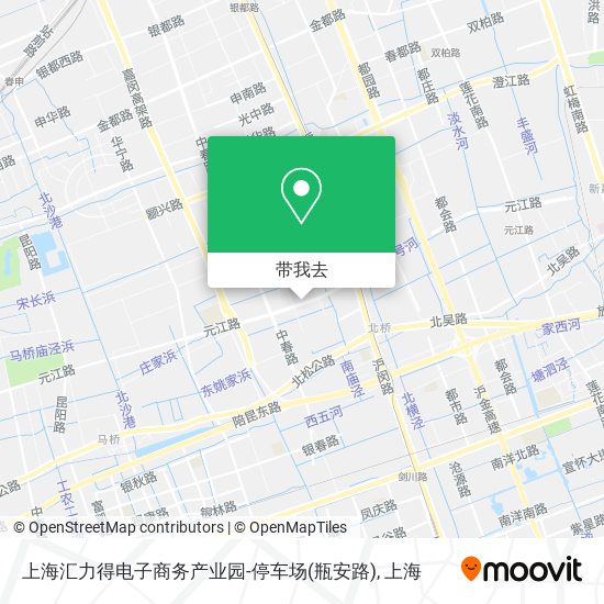 上海汇力得电子商务产业园-停车场(瓶安路)地图