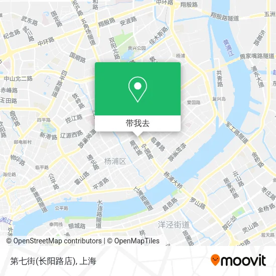 第七街(长阳路店)地图