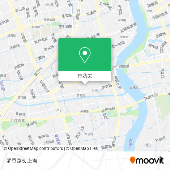罗香路5地图