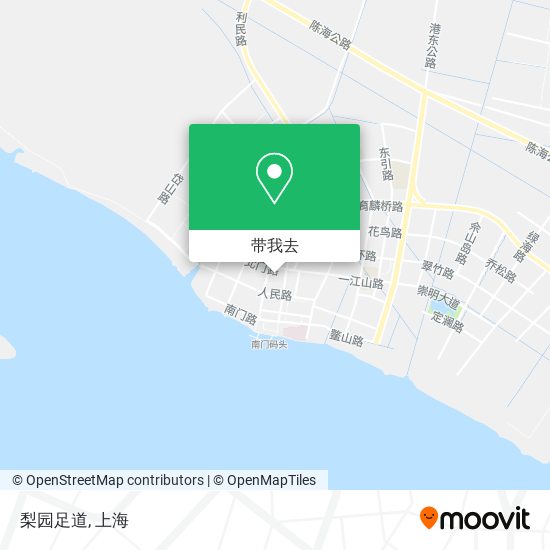 梨园足道地图