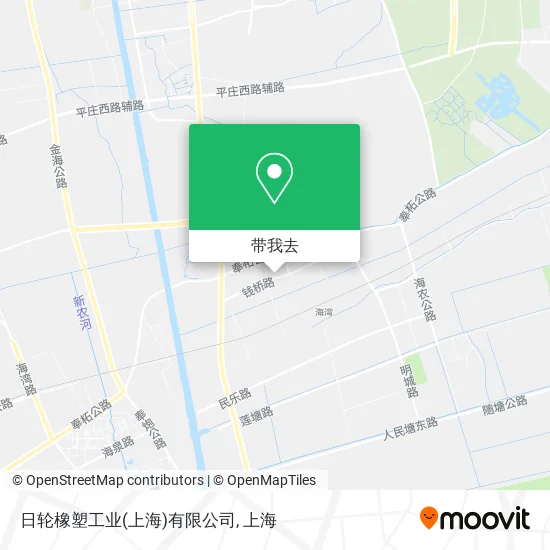 日轮橡塑工业(上海)有限公司地图